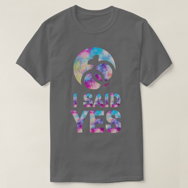 Camiseta Eu Disse Sim (Frente do Design)