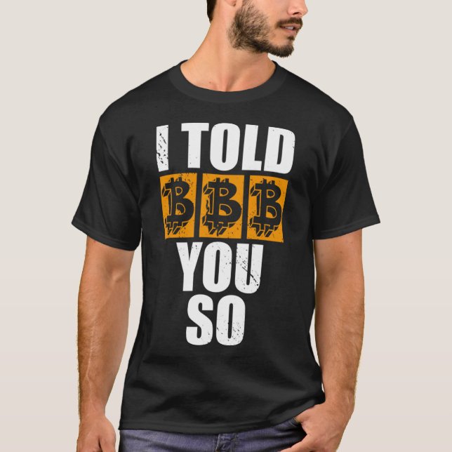 Camiseta Eu Disse-Te Que O Cheiro De Criptomoedas Criptomoe (Frente)