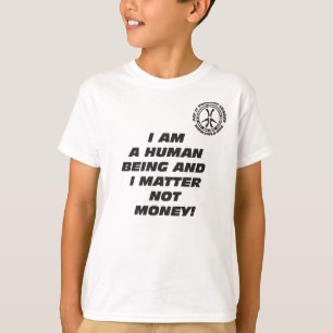 Camiseta Eu do miúdo sou um t-shirt humano ser