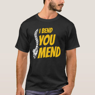 Camiseta Eu Dobro Você Conserta Quiropraxista Coluna Quirop