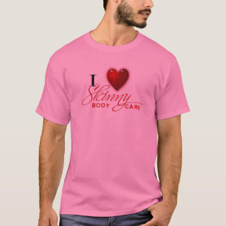 Camiseta Eu dos homens amo magro