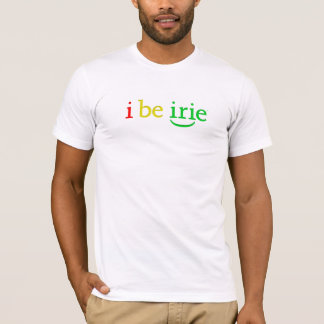 Camiseta eu dos homens seja t-shirt do irie