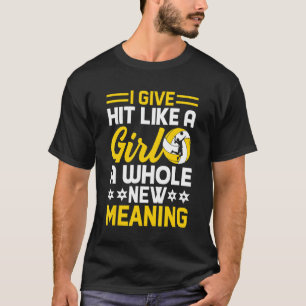 Camiseta Eu Dou Um Bocado Como Uma Garota Um Bicho Novo