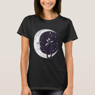 Camiseta Eu E Karma Cat Vibe Como Aquele Humor Sarcástico C