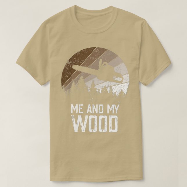 Camiseta Eu e minha madeira 6 (Frente do Design)