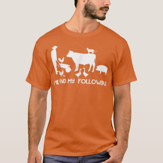 Camiseta Eu e o meu Farmer Engraçado do Campo Seguinte
