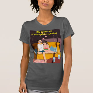 Camiseta Eu e o meu marido extremamente amoroso