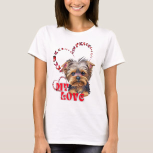 Camiseta Eu e o Yorkshire, só nós dois.