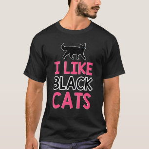 Camiseta Eu E Você Gostamos De Gatos Pretos