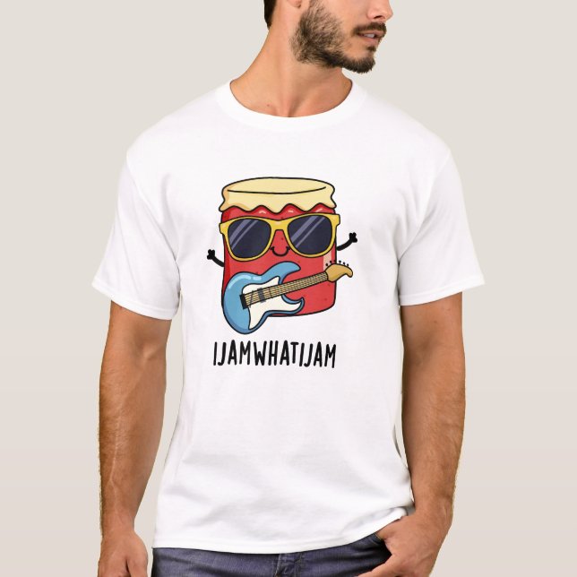 Camiseta Eu Emperro O Que Eu Engano Com Comida De Música En (Frente)