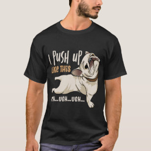 Camiseta Eu Empurro Como Este Legal Cachorro Memes