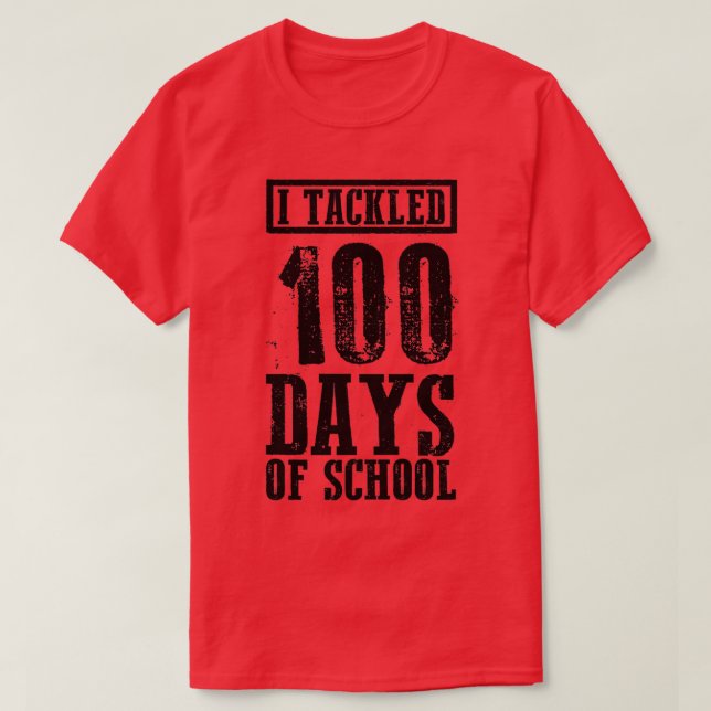 Camiseta Eu Encontrei 100 Dias De Escola 15 (Frente do Design)