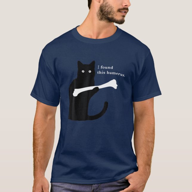 Camiseta Eu Encontrei Este Humero - Um Prato Humoroso (Frente)