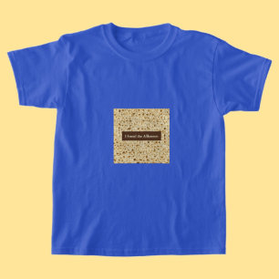Camiseta Eu encontrei o Afikomen matzo Páscoa