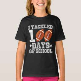Camiseta Eu Enfrentei 100 Dias de Futebol Escolar