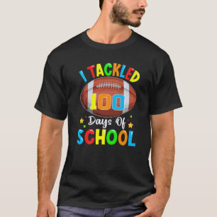 Camiseta Eu Enfrentei 100 Dias De Futebol Escolar Para Alun