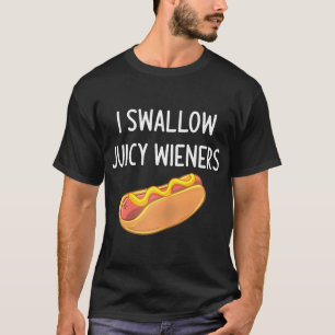 Camiseta Eu Engulo Juiche Com Piada Engraçada Sarcástico