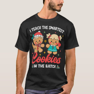 Camiseta Eu Ensino Os Biscoitos Mais Inteligentes Na Lote P