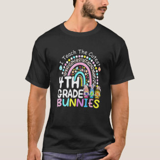 Camiseta Eu Ensino Os Coelhinhos Mais Fofos Da 4ª Série Pro