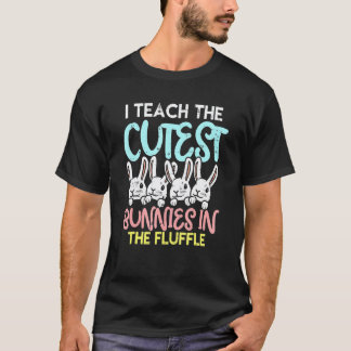 Camiseta Eu Ensino Os Coelhinhos Mais Fofos No Fluffle East