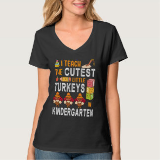 Camiseta Eu Ensino os Perus Mais Fofos no Jardim de Infânci
