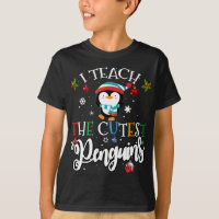 Eu ensino pinguins mais bonitos, chá de Natal boni