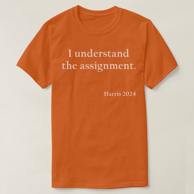 Camiseta Eu entendo a tarefa 2024 Mug (Frente do Design)