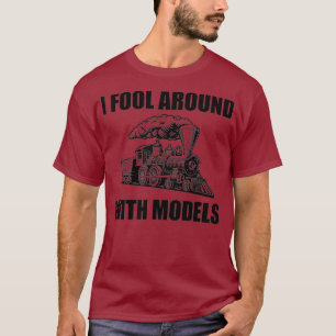 Camiseta Eu Envolvo-Me Com Comboios Comboios A Vapor Caminh