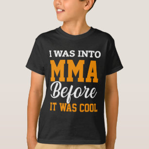 Camiseta Eu Era Fã de Mma Antes de Ser Legal Artes Marciais