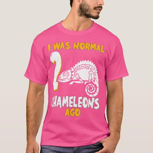 Camiseta Eu Era Normal 2 Chameleon Ago (Frente)