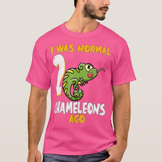 Camiseta Eu Era Normal 2 Chameleon Ago (Frente)