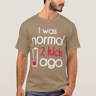 Camiseta Eu Era Normal 2 Filhos Agowo Pais Paternidade G