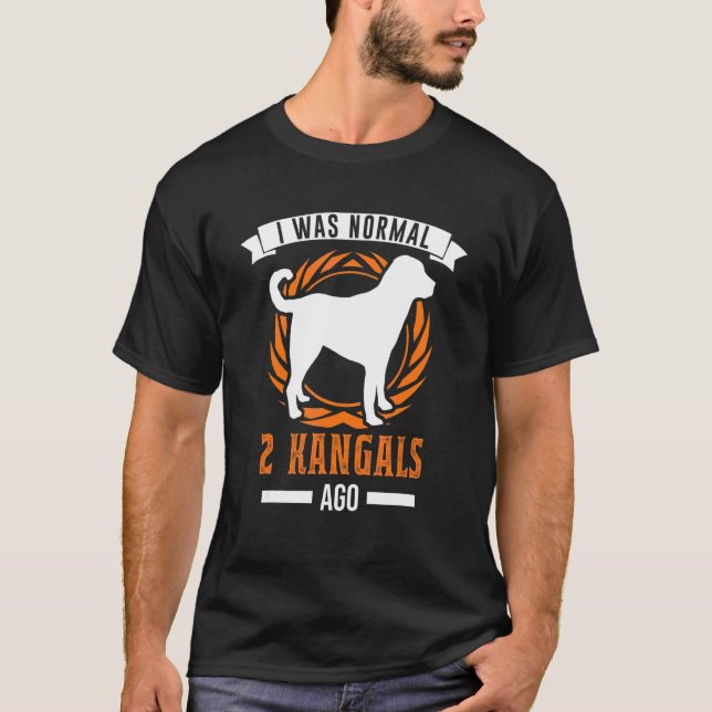 Camiseta Eu Era Normal 2 Kangals Ago Kangal (Frente)