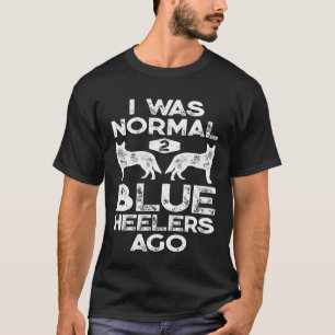 Camiseta Eu Era Normal Dois Cabeleiros Azuis Ago Australian