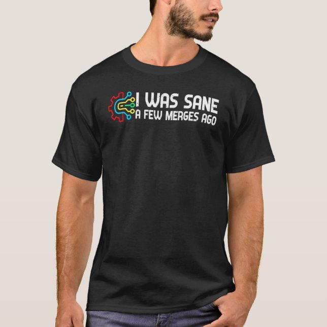 Camiseta Eu Era Sane Umas Fusões Ago Programmer Piada Progr (Frente)