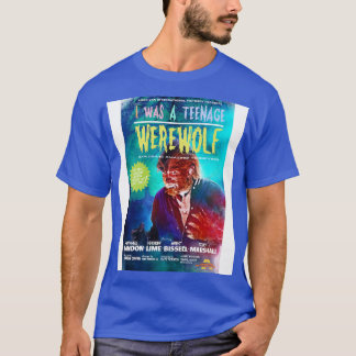 Camiseta Eu era um lobisomem adolescente