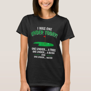 Camiseta Eu era um presente engraçado para amante de golfe