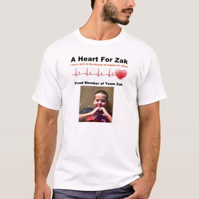 Camiseta Eu era uma parte do milagre o 31 de agosto de (Frente)