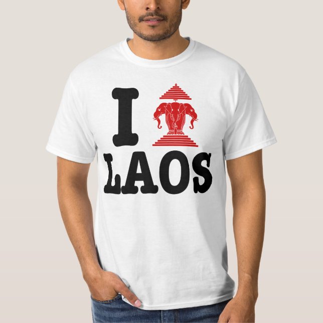 Camiseta Eu Erawan (Amor) Laos (Frente)