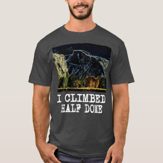 Camiseta Eu Escalei Metade De Domo 