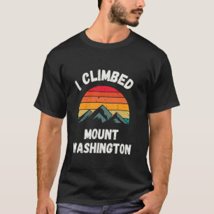 Camiseta Eu Escalei o Monte Washington -- Summit Club Hike