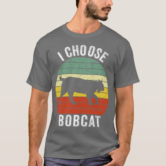 Camiseta Eu Escolho Bobcat (Frente)