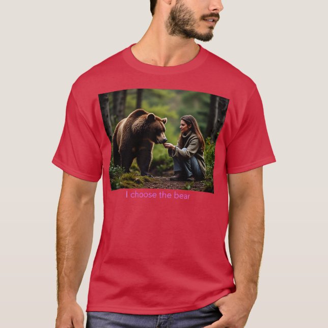 Camiseta Eu escolho o urso (Frente)