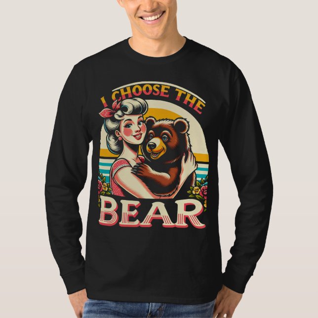Camiseta Eu Escolho O Urso (Frente)