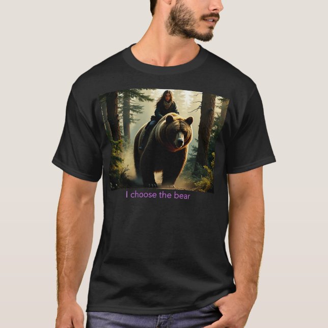 Camiseta Eu Escolho O Urso 1 (Frente)