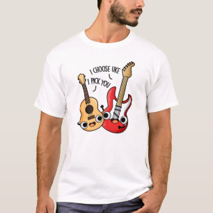 Camiseta Eu Escolho Umas Vezes Que Eu Te Escolho Guitarra E
