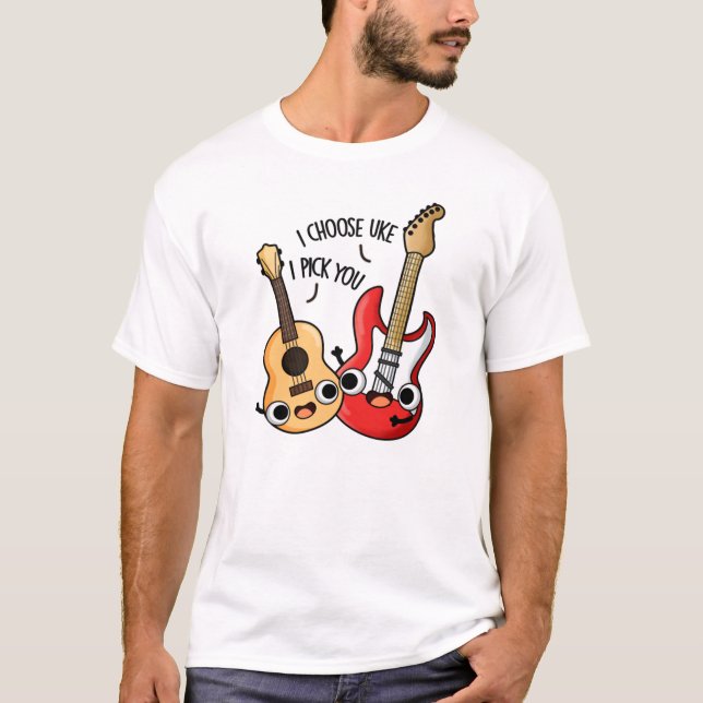 Camiseta Eu Escolho Umas Vezes Que Eu Te Escolho Guitarra E (Frente)