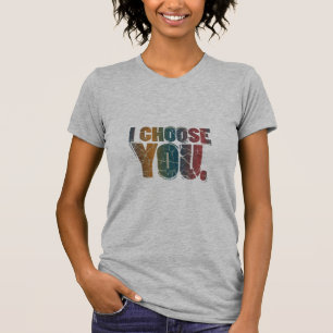 Camiseta Eu Escolho Você - Camisa-T