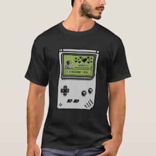 Camiseta Eu Escolho Vocês Namorados De Jovens Gamer Gift Me