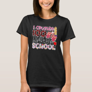 Camiseta Eu Esmaguei 100 Dias De Escola Professor Aluno